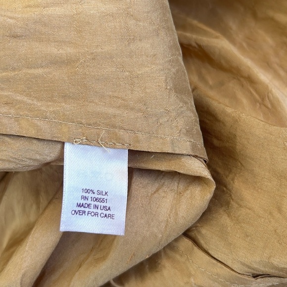 Calypso St. Barth 100% Silk Midi Wrap Dress size L - Picture 6 of 6